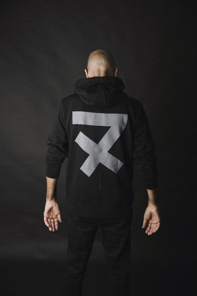 SEVEN VILLAS BLACK HOODIE