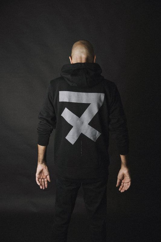 SEVEN VILLAS BLACK HOODIE