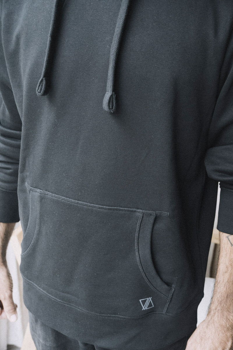 SEVEN VILLAS BLACK HOODIE