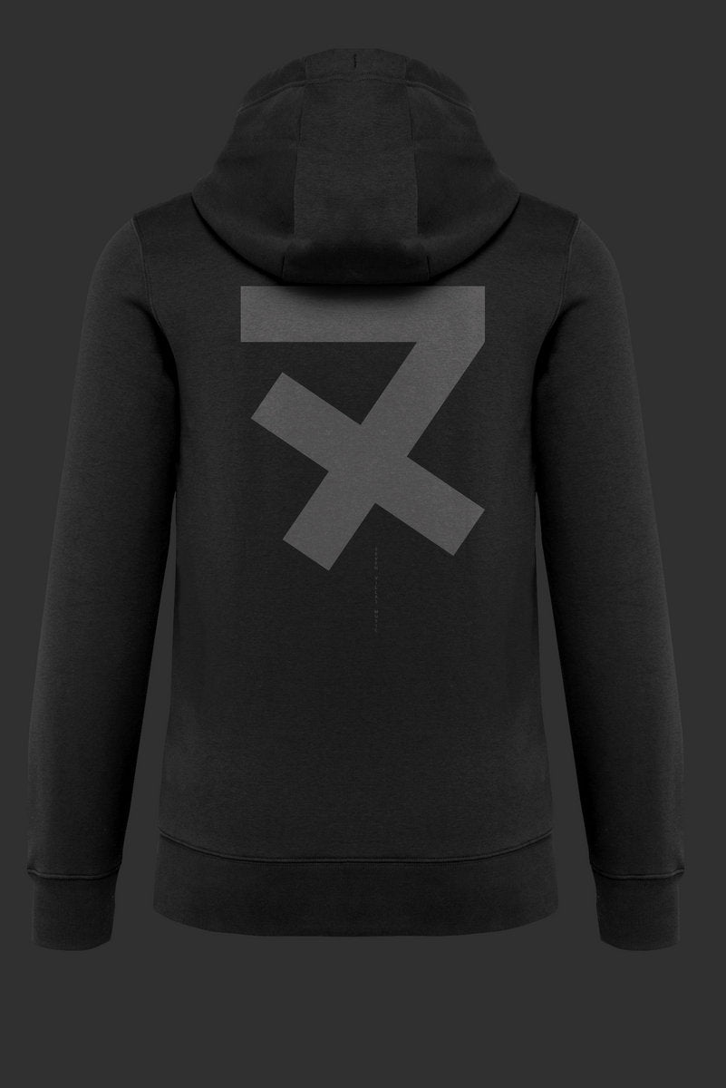 SEVEN VILLAS BLACK HOODIE